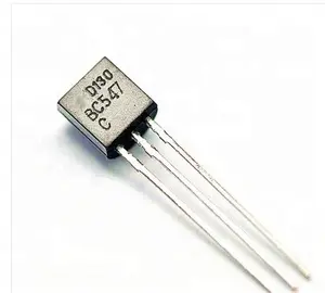 트랜지스터 BC547 50V 0.2A 0.5W 300MHZ NPN