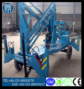 6-18m في الهواء الطلق مفصلية مقطورة رافعة بذراع رافعة فردية towable رافعة ذات سلة للبيع - Product Image 3