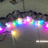Mini contrôleur de bandes LED SMD, interrupteur ON/OFF, pour WS2811 UCS1903 SK6812, contrôleur, 5v à 24v dc, 3 boutons, RGB, 1 unité