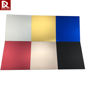 Feuille d'<span class=keywords><strong>aluminium</strong></span> anodisé en carbone + placage 5005 5052, 1.0 0.5 0.8 0.4 1.2 1.5 2 3mm, panneau frontal épais, anti-UV, porte extérieur en corrosion - Product Image 4