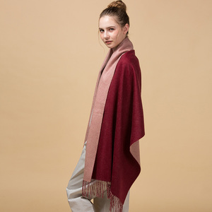 2024 étole en <span class=keywords><strong>laine</strong></span> de <span class=keywords><strong>cachemire</strong></span> double face à la mode pour femmes - Product Image 6