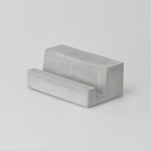 Best Choice Conteneur de trombones gris carré en béton pour outils 8x8x2 H cm - Product Image 3
