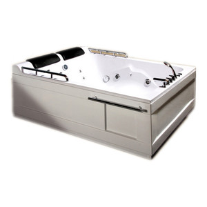 <span class=keywords><strong>Baignoire</strong></span> tourbillon en <span class=keywords><strong>plastique</strong></span> pour adultes, livraison gratuite, LX-242 bon marché, combinaison Massage à air et torsadée pour 1 personne, moderne, blanc, 1 HP - Product Image 5