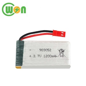 3.7V 1200mAh <span class=keywords><strong>Lipo</strong></span> 배터리 <span class=keywords><strong>903052</strong></span> 20C 고속 리튬 폴리머 RC 배터리 Syma X5S X5SC X5SW 헬리콥터 - Product Image 3