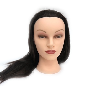 Cheap Human Hair Mannequin <strong>Head</strong> for Hairdressing100% Human Hair <strong>Training</strong> Doll <strong>Head</strong> Practice <strong>Head</strong> - Product Image 6