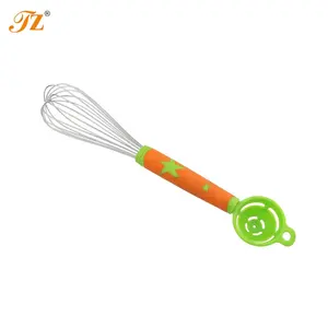 The Newest Creative Design Multifunction 2 in 1 kitchen plastic egg whisk with egg yolk separator