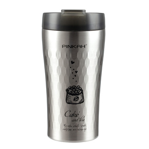 Pinkah <span class=keywords><strong>venta</strong></span> al <span class=keywords><strong>por</strong></span> <span class=keywords><strong>mayor</strong></span> personalizada 350 ml doble pared térmica vacío viaje <span class=keywords><strong>de</strong></span> acero inoxidable taza aislada vaso - Product Image 1