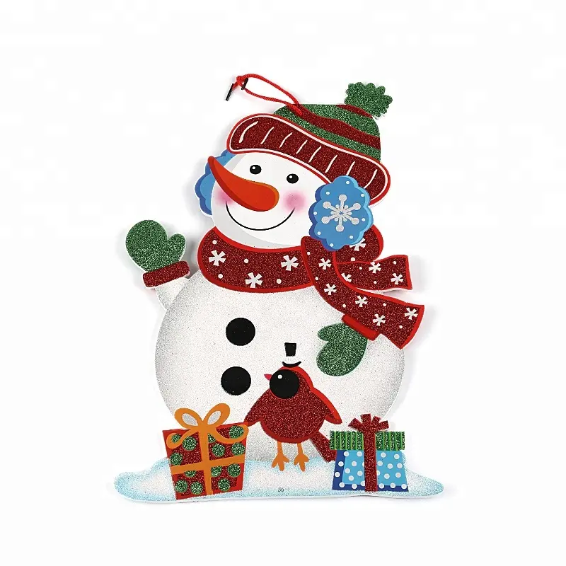 Atacado enfeites De Natal do boneco de neve Do Natal que pendura para a atividade do partido decoração