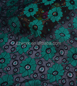 Con cuentas de tul decoración de encaje bordado Neto tela de encaje Suizo - Product Image 4
