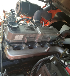 Japón motor Mitsubishi 3,5 t rollo de papel abrazadera carretilla elevadora