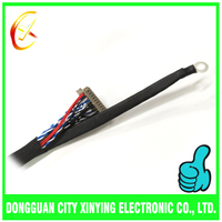 Cable LVDS OEM DF13-20DS-1.25C con Conector Hirose a Conector JAE FI-XB-30S RL-HF11 de 30 Pines, Ensamblaje de Cable LVDS