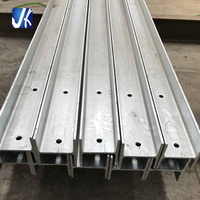 Estructura de acero prefabricada galvanizada, columna H y viga para almacén