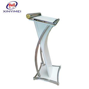 Phong Cách Mới Hội Nghị Đa Phương Tiện Loa Acrylic Nhà Thờ Rostrum Kỹ Thuật Số Bục Đứng - Product Image 2