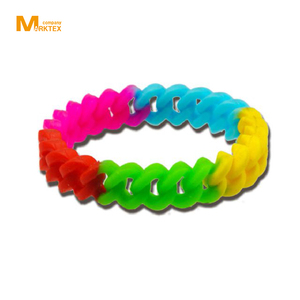 ผู้ผลิตสร้อยข้อมือสายรัดข้อมือซิลิโคนสีผสม - Product Image 2