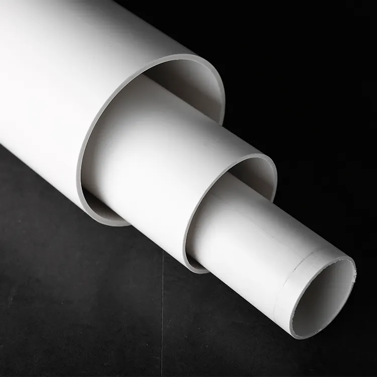 Large diameter wear-resistant fish tank PVC hard hollow water supply pipe