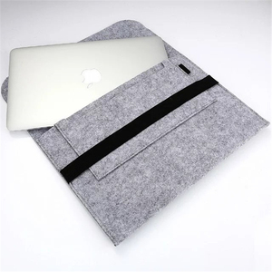 Venta caliente elegante Portátil Bolsa de fieltro suave <span class=keywords><strong>notebook</strong></span> tablet <span class=keywords><strong>funda</strong></span> <span class=keywords><strong>para</strong></span> Mac libro aire - Product Image 3