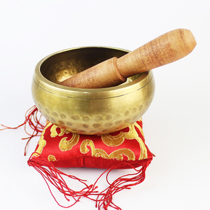 En gros Religion Fengshui Bronze Antique <span class=keywords><strong>Tibétain</strong></span> Bol Chantant Pour La Méditation Chakra Guérison Yoga et L'attention - Product Image 1