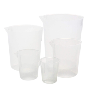 Gelsonlab HSCW-004 प्लास्टिक बीकर 30 ml, 50 ml, 100 ml, 150 ml, 250 ml, 500 ml, 1000 ml, टोंटी के साथ Stackable, ढाला स्नातक - Product Image 2