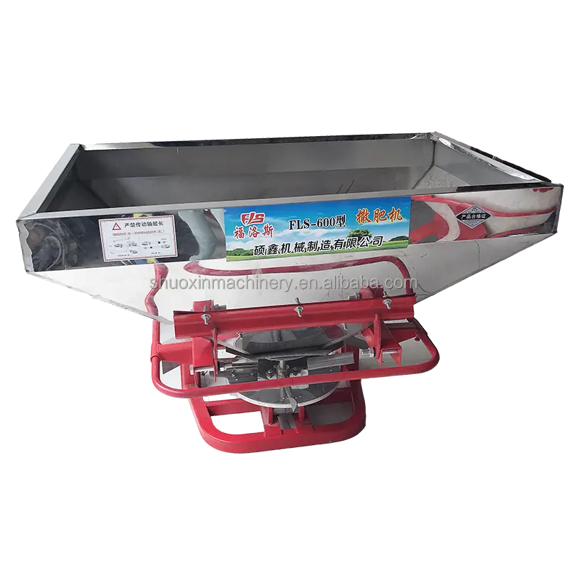 Hot PTO Mounted 600L Stainless Steel Fertilizer Sand Spreader For Sale