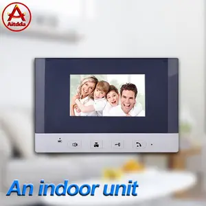 Aitdda CAT 5 network high quality Multi Apartment video door phone building audio / video intercom system for apartments