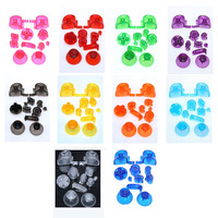 Boutons de modification complets L R ABXY Z pour manette de jeu GameCube NGC, avec D-Pads, boutons d'alimentation marche/arrêt et joysticks.