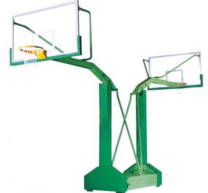 Vente en gros de support de panier de basket extérieur portable standard FIBA Équipement de terrain mobile - Product Image 4