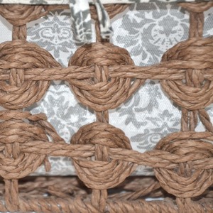 Tissés à <span class=keywords><strong>la</strong></span> main multi-fonction tissu panier <span class=keywords><strong>de</strong></span> rangement divers intervenants, peut mettre des vêtements, divers - Product Image 3