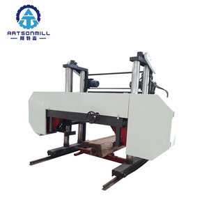 Eléctrica banda de madera vio, sierra de cinta, horizontal aserradero - Product Image 3