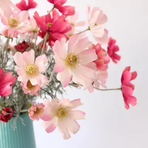 Лидер продаж 2023, маленькие персидские цветы гессо, искусственные розы для украшения дома и свадьбы, уникальный дизайн