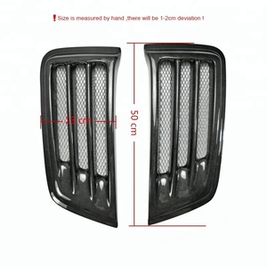 R35 GTR 08-16 CS Style fibre brillante pare-chocs arrière conduit en Fiber de carbone évent pièces automobiles - Product Image 3