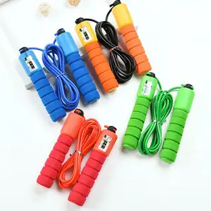 Sports Jump Ropes with Counter Sports Fitness Adjustable Fast Speed Counting Jump Skip Rope Skipping Wire
