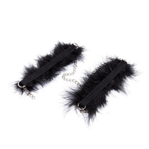 Toptan yetişkinler için altın zincir tüy esaret dişli ile BDSM alternatif oyuncaklar kelepçe çiftler Nopty kısıtlama pranga - Product Image 3