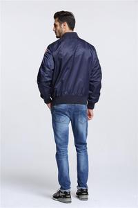Giacca Bomber Impermeabile in Nylon con Patch Primaverili Stile <span class=keywords><strong>NASA</strong></span> all'Ingrosso - Product Image 6