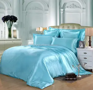 Luxury Chinese 22momme Mulberry Silk Sheet Sets Bedding / Bedsheets