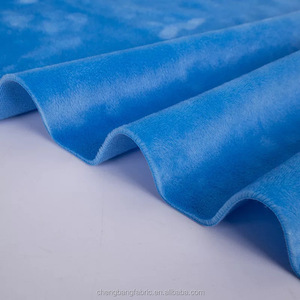 Nouveau <span class=keywords><strong>tissu</strong></span> lin Chengbang, prix d'usine, Polyester Spandex, peluche, velours doux, molletonné, rose, pour bébé - Product Image 6