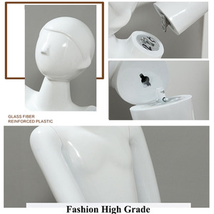 XINJI Gloss สีขาวเต็มรูปแบบเด็ก Manikin เด็กหุ่นโชว์
