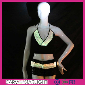 Neue produkte mode heißer verkauf glow in <span class=keywords><strong>the</strong></span> dark sexy tanz-club tragen - Product Image 2