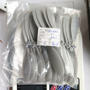 2 lưỡi cao su ban nhạc điện nhựa cánh quạt HY001-01006 9.5 ''màu cam cánh quạt - Product Image 3