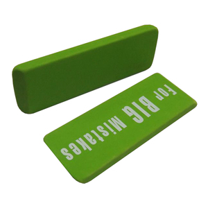 Borrador <span class=keywords><strong>2D</strong></span> de lápiz suave de gran error con logotipo de impresión personalizado para oficina y escuela - Product Image 4