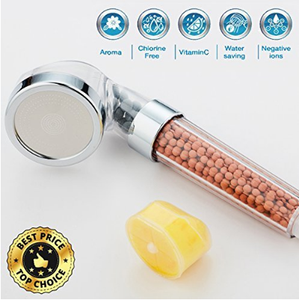 Vitamina C soffione Risparmio Idrico di proteggere la vostra pelle e dei capelli rilascio fragranza testa di acquazzone filtro acqua/acqua mini filtro - Product Image 2