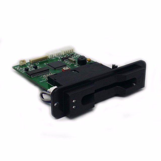 Kiosk Manual Half Insert Contact IC Chip Card Contactless RFID RF Card NFC Reader Kiosk