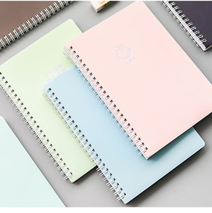 Quaderno <span class=keywords><strong>a</strong></span> <span class=keywords><strong>spirale</strong></span> con copertina rigida personalizzata A5, 48 <span class=keywords><strong>fogli</strong></span>, per studenti - Product Image 3