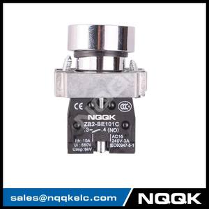 ZB2-BE101C Green Lamp Light Momentary <strong>Push</strong> <strong>Button</strong> <strong>Switch</strong> 1 N/O NO <strong>Normally</strong> <strong>Open</strong> - Product Image 2