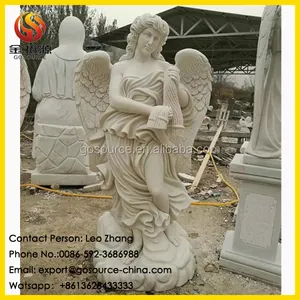 Life-size marble statue