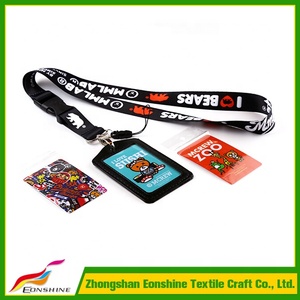 <span class=keywords><strong>Transferencia</strong></span> de calor de la sublimación Straff de <span class=keywords><strong>tarjeta</strong></span> de identificación de cuerda de poliéster de cuero correa para - Product Image 4