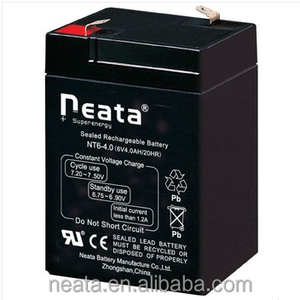 <span class=keywords><strong>6V</strong></span> <span class=keywords><strong>4Ah</strong></span> 20時間充電式バッテリー <span class=keywords><strong>6V</strong></span>鉛蓄電池 デジタルスケール 非常灯用 - Product Image 1