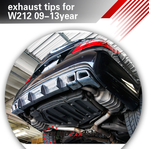 Consejos de silenciador de acero inoxidable E CLASS W212 E63 para tubos de escape E200 E260 E300 a E63 - Product Image 4