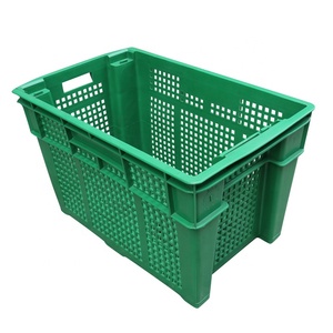 QS solido di verdure cestino di plastica di nidificazione scatola di plastica ventilato meshing cibo cestino di plastica - Product Image 4