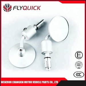 SF-010 Rouge FLYQUICK Micro En Aluminium Rond Fin de guidon Universel <span class=keywords><strong>Moto</strong></span> CNC <span class=keywords><strong>Petit</strong></span> Rétroviseur - Product Image 5