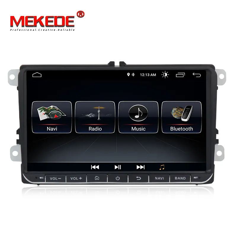 MEKEDE Android 9 VW SKODA GOLF 5 Golf 6 POLO PASSATB5 B6 WIFI GPSナビゲーションラジオcanbusBTビデオ用4コアカーDVDプレーヤー
